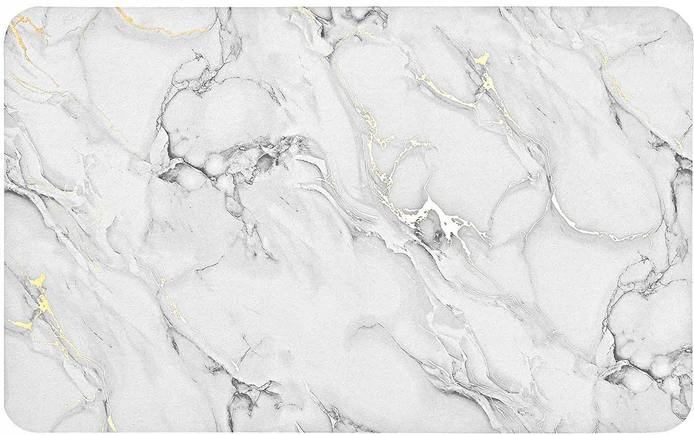 BATHROOM RUG NON-SLIP BATHROOM MAT MARBLE GOLD VENOR
