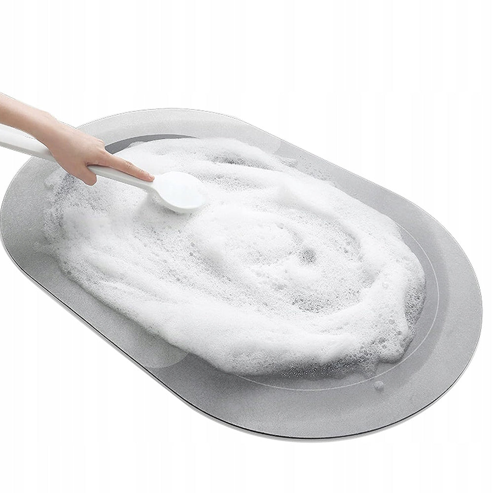 BATHROOM RUG NON-SLIP BATHROOM MAT QUICK-DRYING 60x40 cm Thickness 3.5 mm