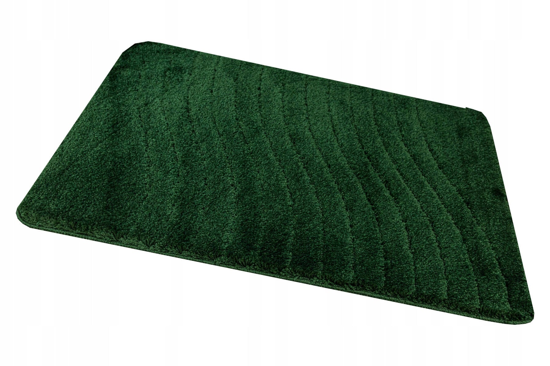 BATHROOM RUG NON-SLIP BOTTLE GREEN SOFT SARA 50x60 cm Product width 50 cm