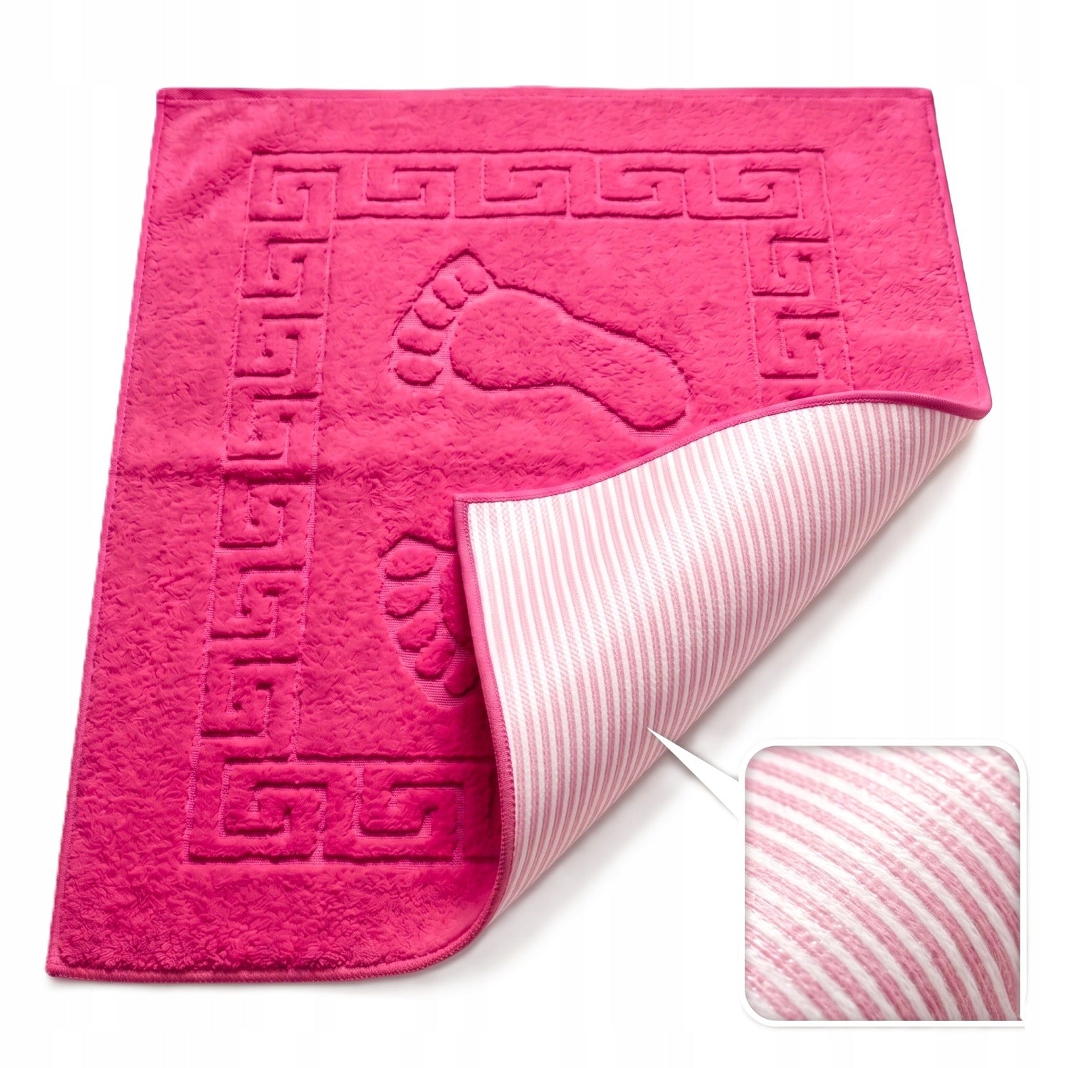 BATHROOM RUG NON-SLIP FOOT 50X70 CM FOOT BATHROOM MAT