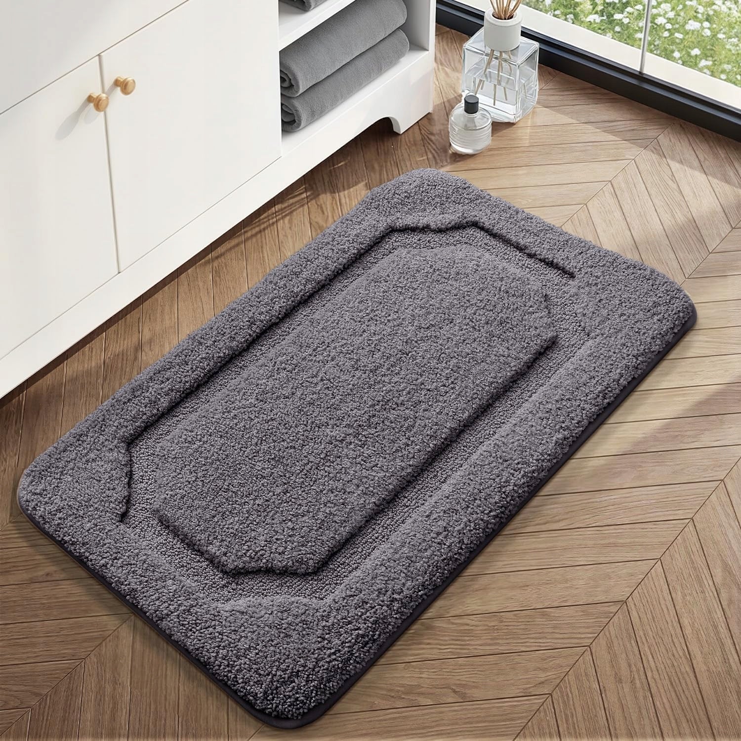 BATHROOM RUG NON-SLIP MAT 60X90CM Brand no brand