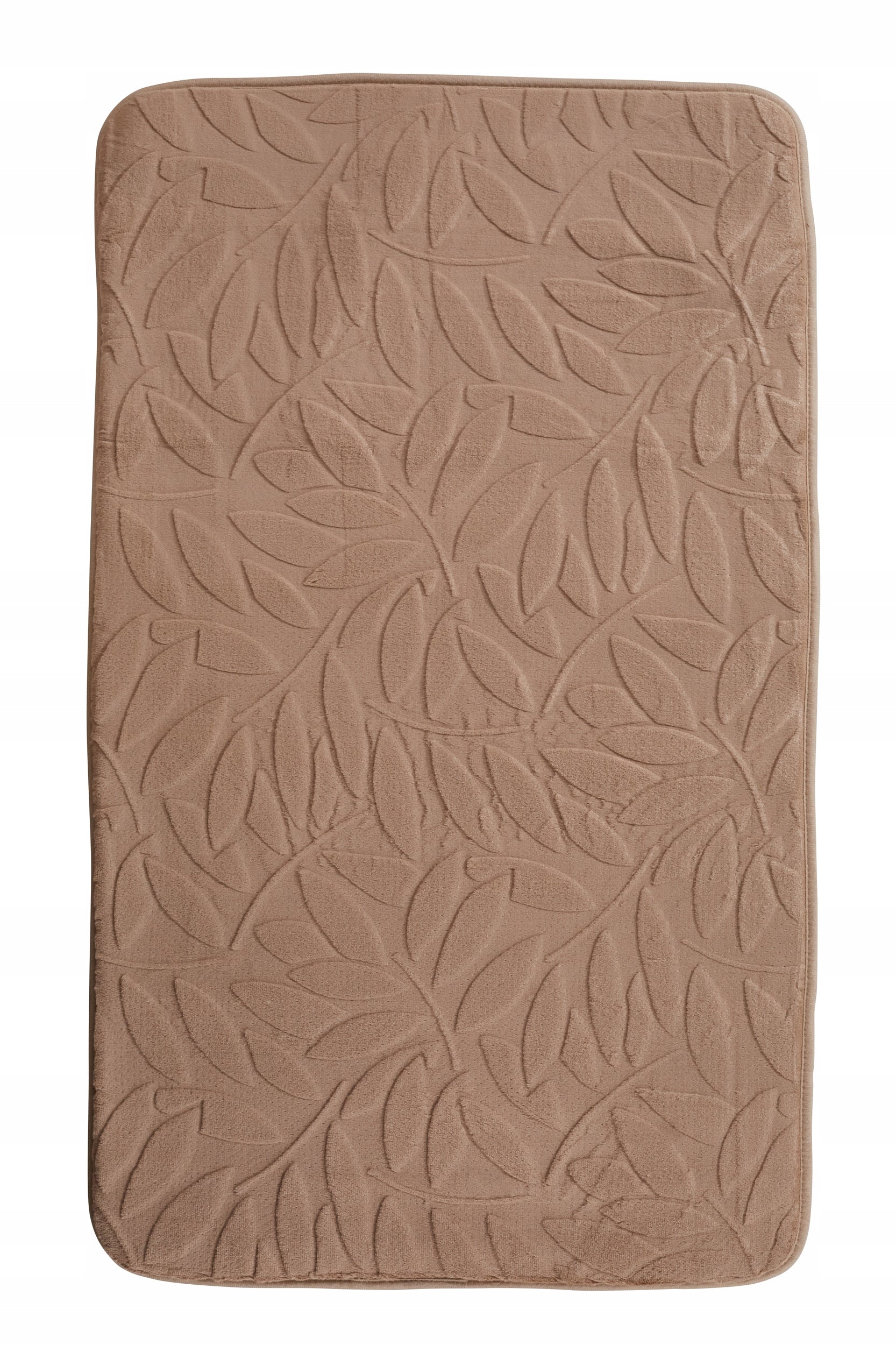 BATHROOM RUG PLUSH BEIGE NON-SLIP SOFT FOR WASHING 50x80 Manufacturer code 508567