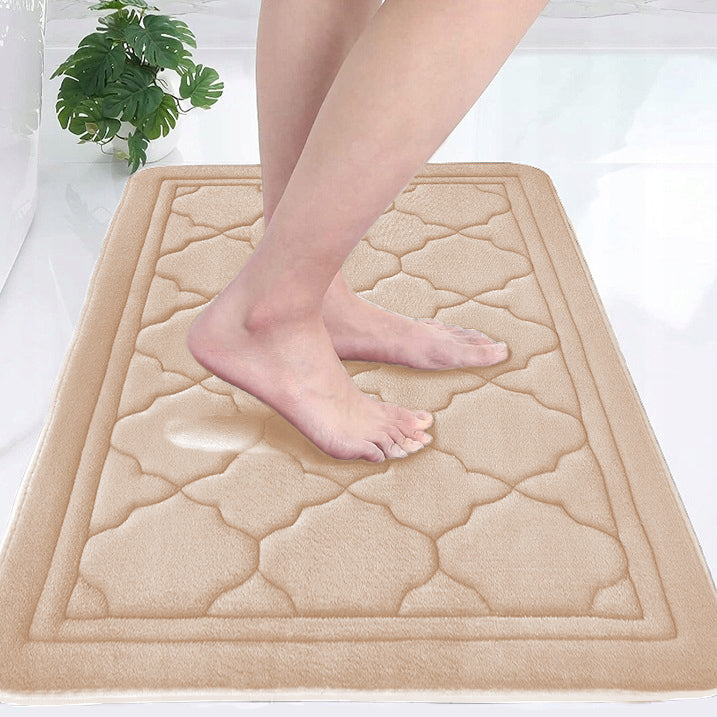 BATHROOM RUG QUICK-DRYING MAT 50X80 NON-SLIP SOFT MICROFIBER Material microfiber