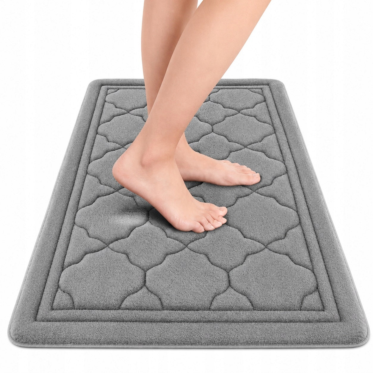 BATHROOM RUG QUICK-DRYING MAT 50X80 NON-SLIP SOFT PATTERNS