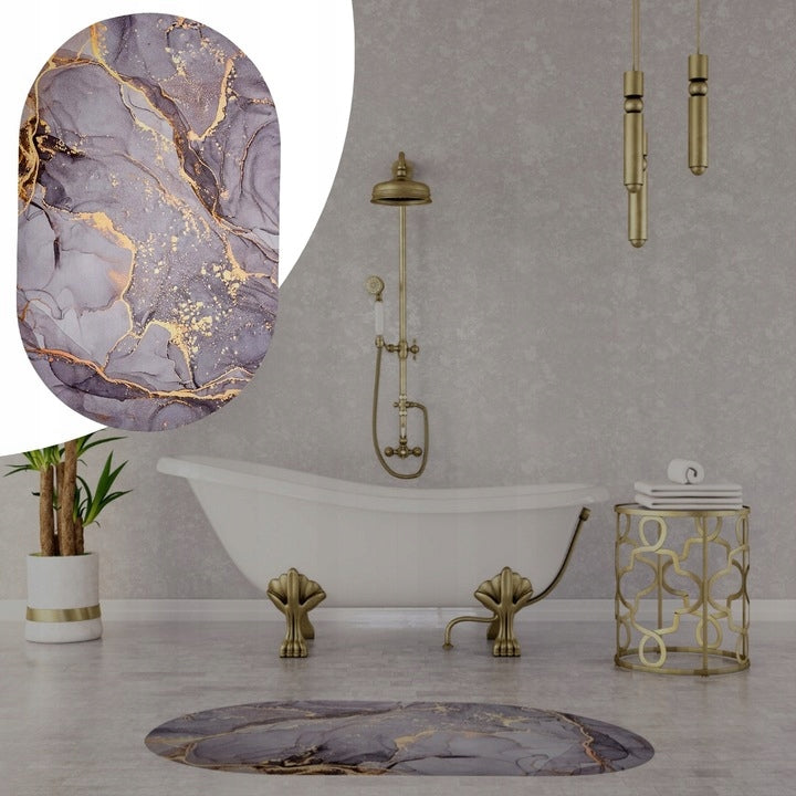 BATHROOM RUG ROUND QUICK DRYING 40x60 FOAM BATHROOM MAT Manufacturer code 40x60_kolor2