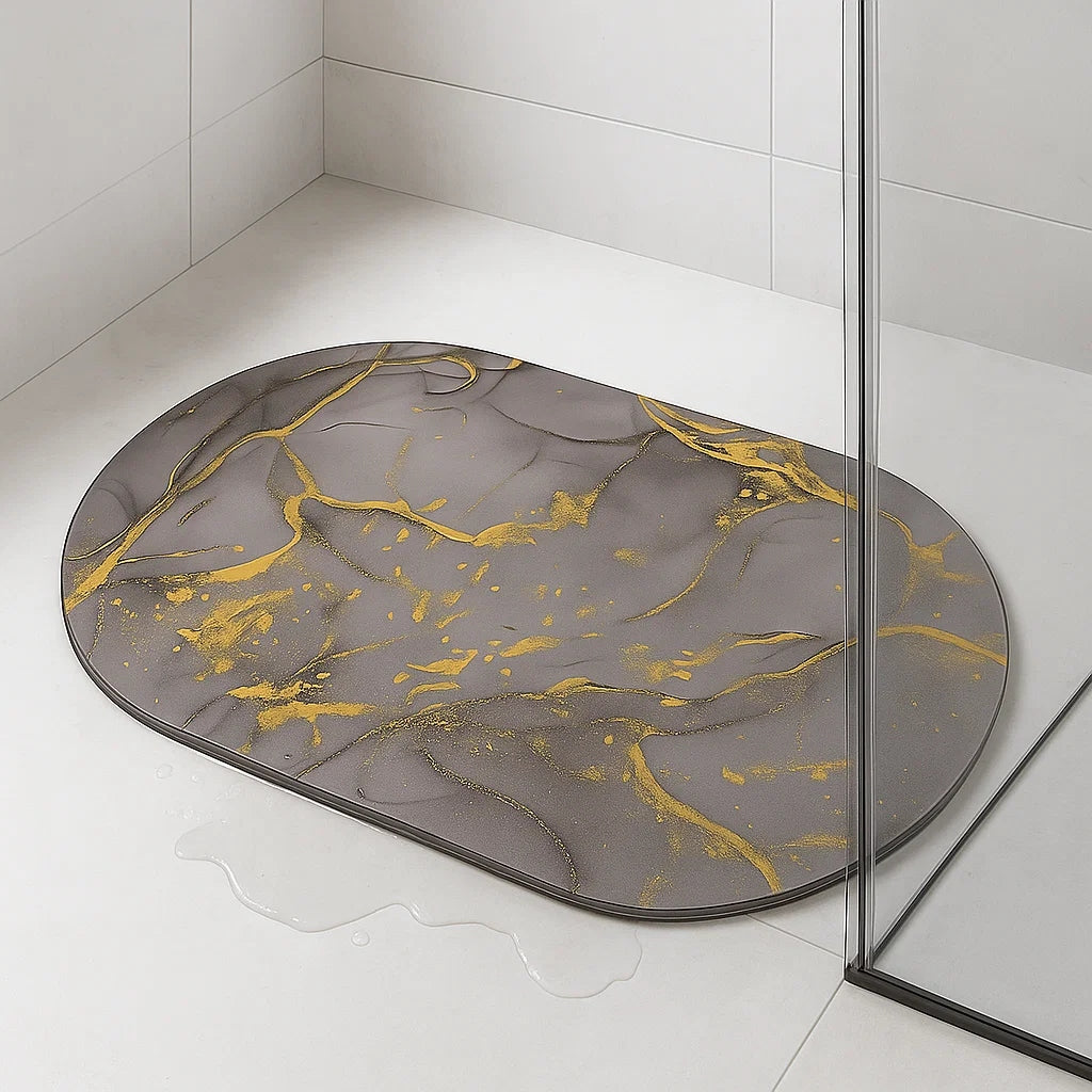 BATHROOM RUG ROUND QUICK DRYING 40x60 FOAM BATHROOM MAT Manufacturer code ID 786