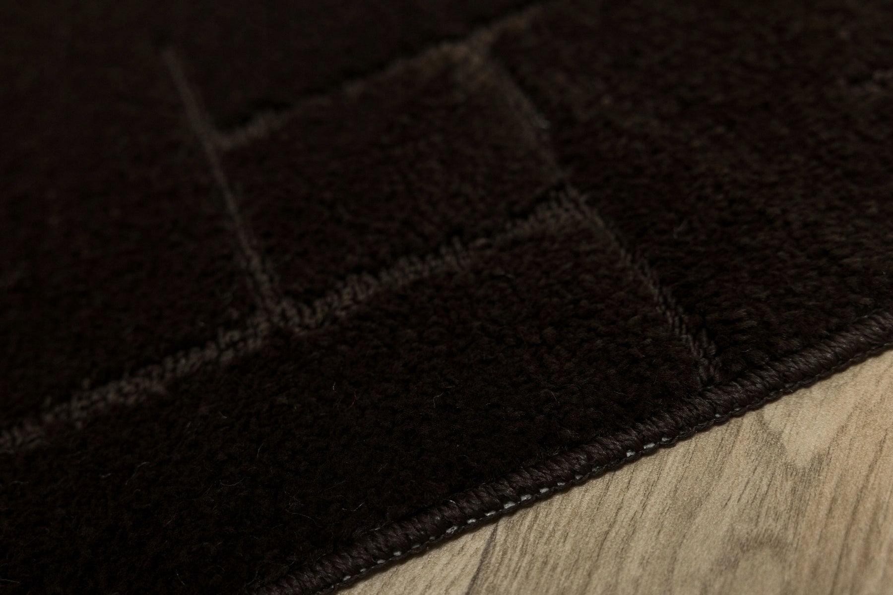 BATHROOM RUG RUBBERIZED SET 2-cz SOFT BROWN WENGE TERAMO Material polypropylene