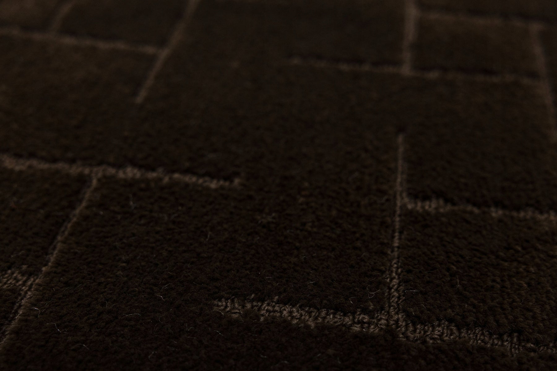 BATHROOM RUG RUBBERIZED SET 2-cz SOFT BROWN WENGE TERAMO Thickness 11 mm