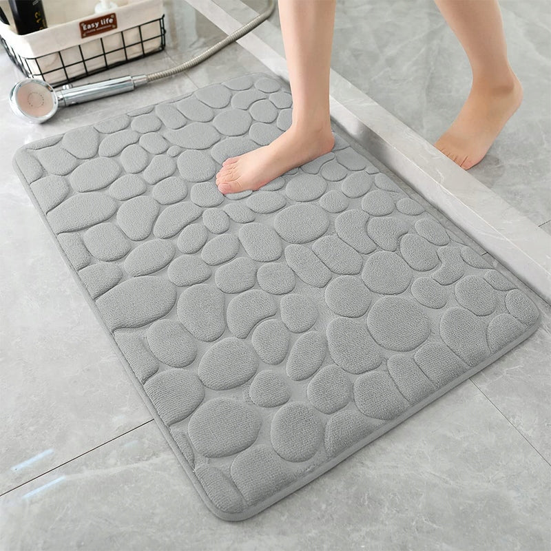 BATHROOM RUG SOFT ABSORBENT NON-SLIP 50 x 80CM LARGE MEMORY FOAM Packaging status original