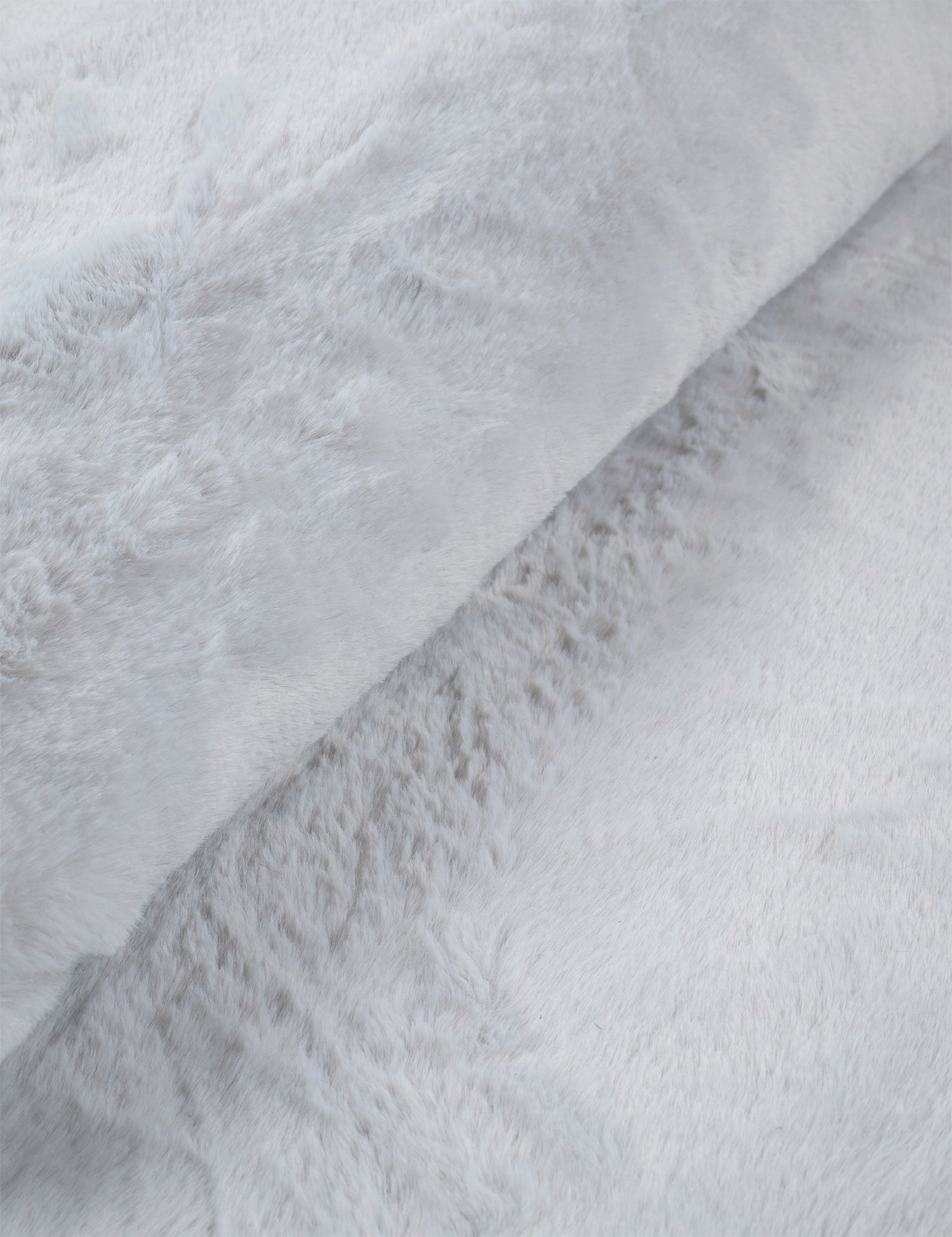 BATHROOM RUG SOFT FUR NON-SLIP GREY 40x60cm Brand e-floor