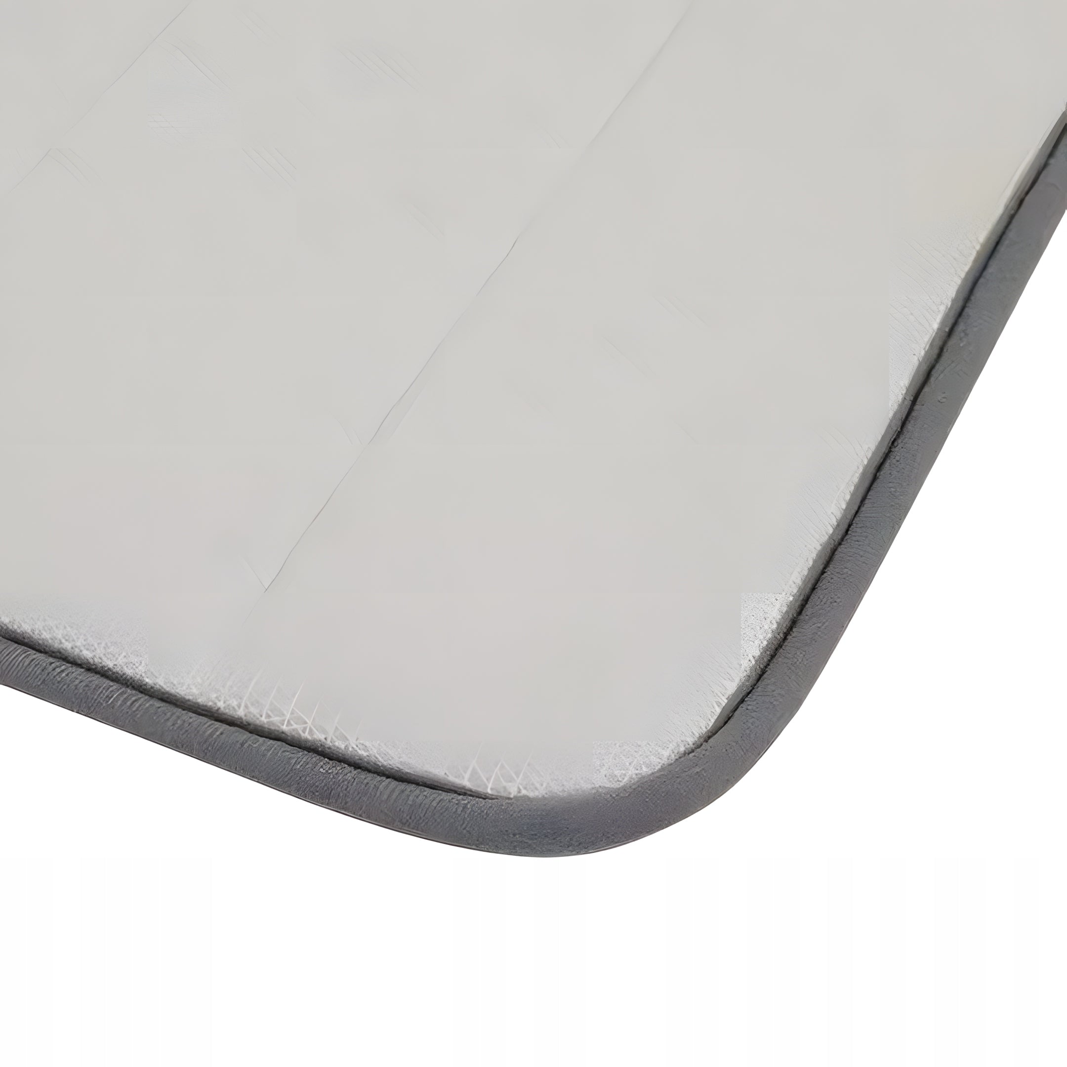 BATHROOM RUG SOFT NON-SLIP BATHROOM MAT 40X60CM GREY Length 60 cm