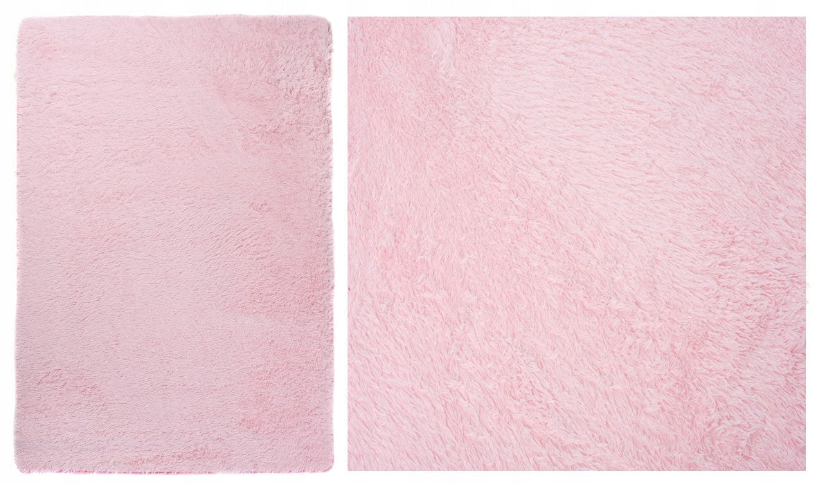 BATHROOM RUGS 60x100 SILK FLUFFY SOFT Shape rectangle