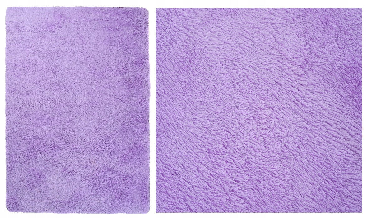 BATHROOM RUGS 60x100 SILK FLUFFY SOFT Thickness 40 mm