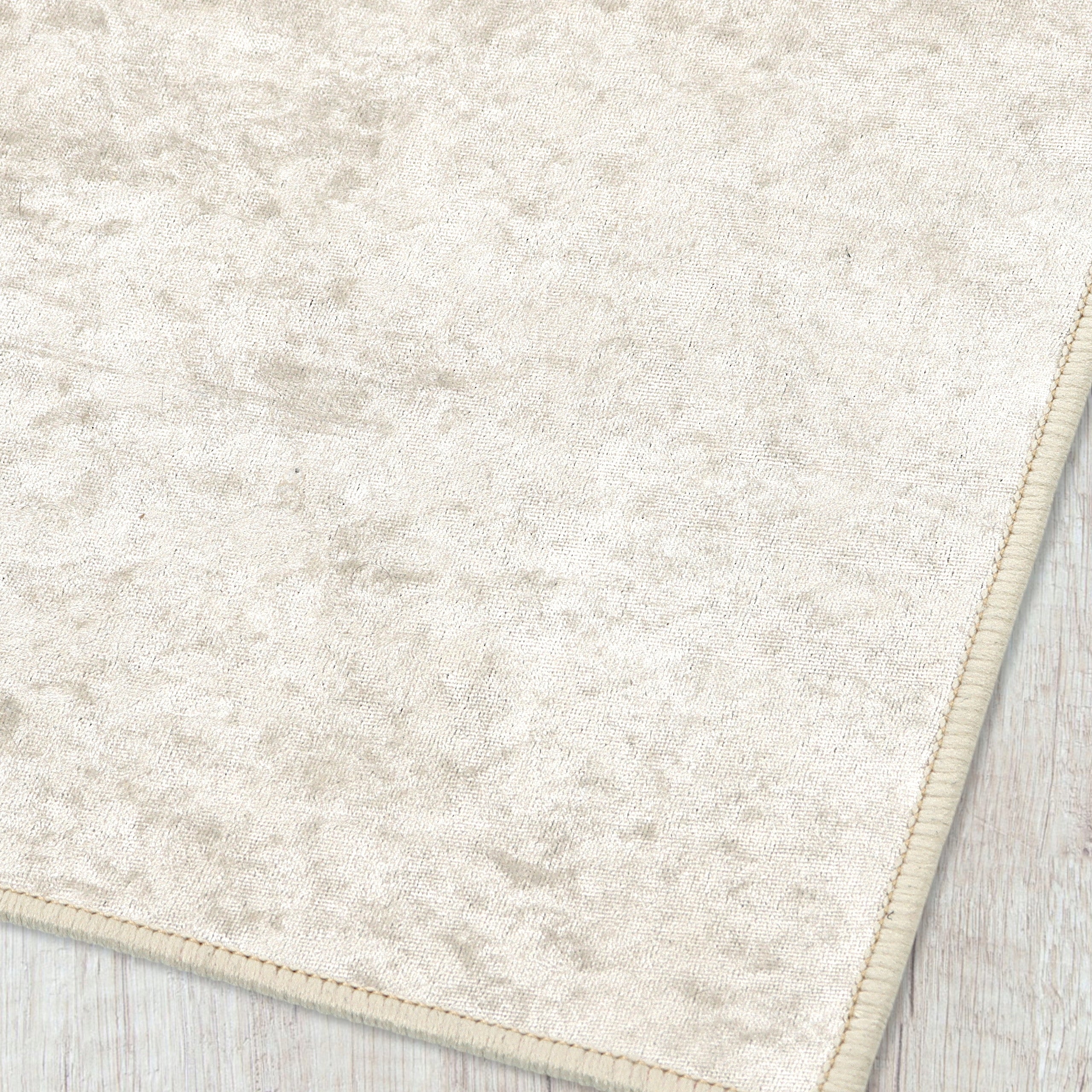 BATHROOM RUGS NON-SLIP SET 2 PART SMOOTH 50X80 BEIGE Length 80 cm