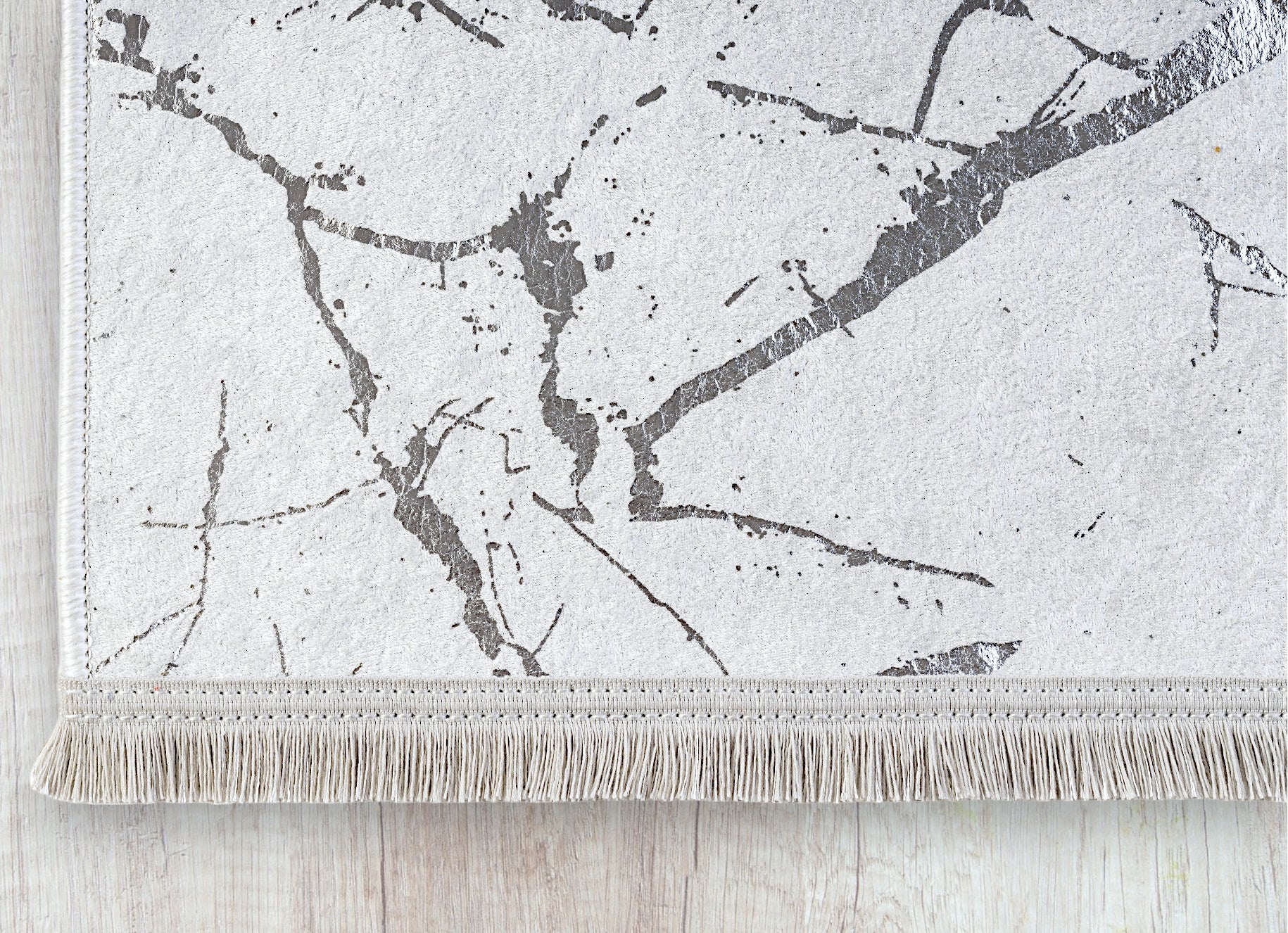 BATHROOM RUGS SET OF 2 NON-SLIP 60x100 GREY SILVER LARGE Brand Decorator Home