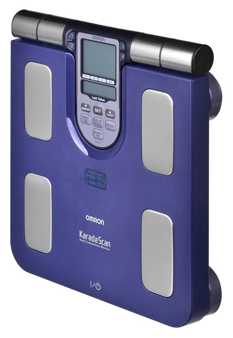 BATHROOM SCALE ANALYTICAL BODY MASS ANALYZER SMART OMRON X8 SENSORS Brand Omron