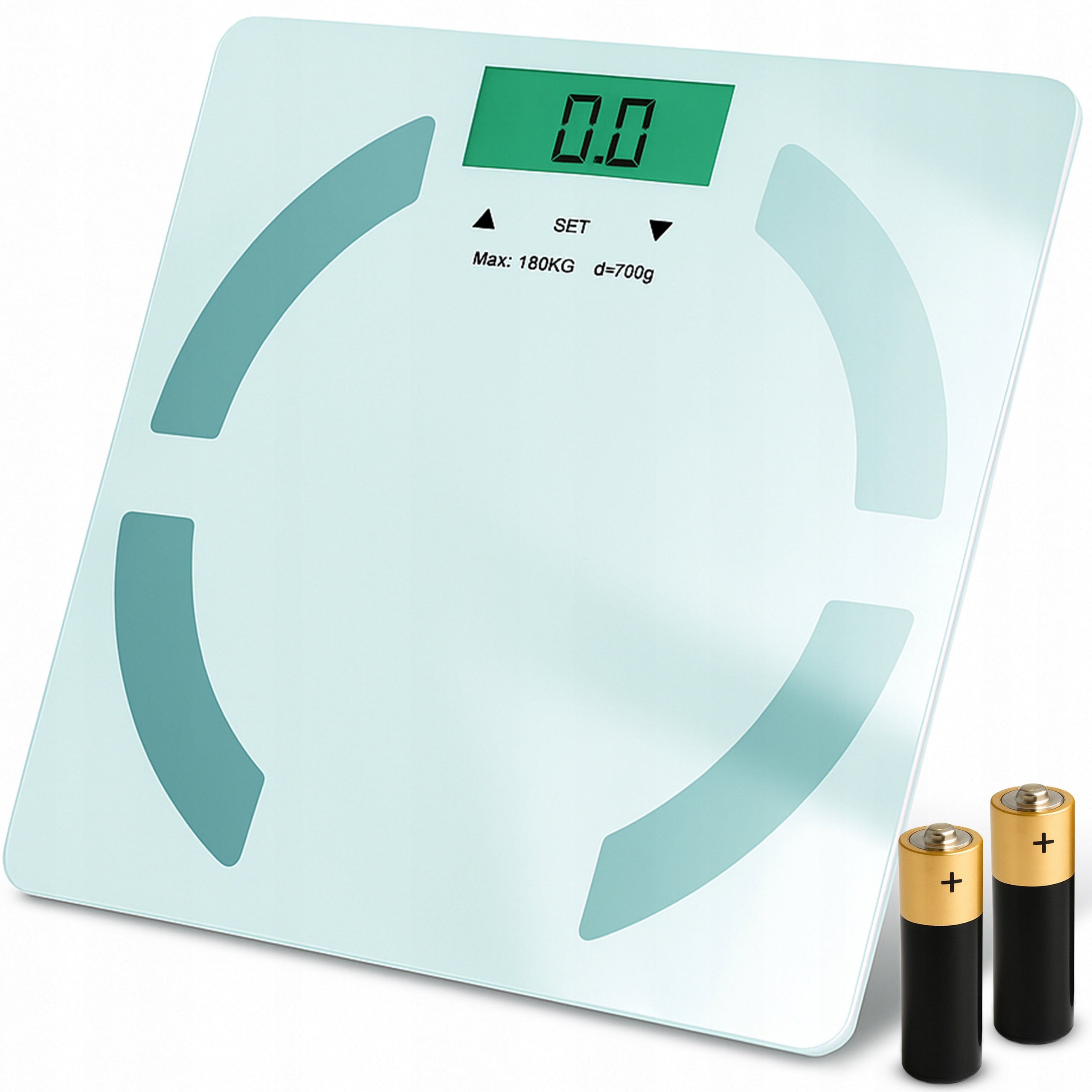 BATHROOM SCALE ANALYTICAL ELECTRONIC ACCURATE MEASUREMENT OF WATER FAT BMI