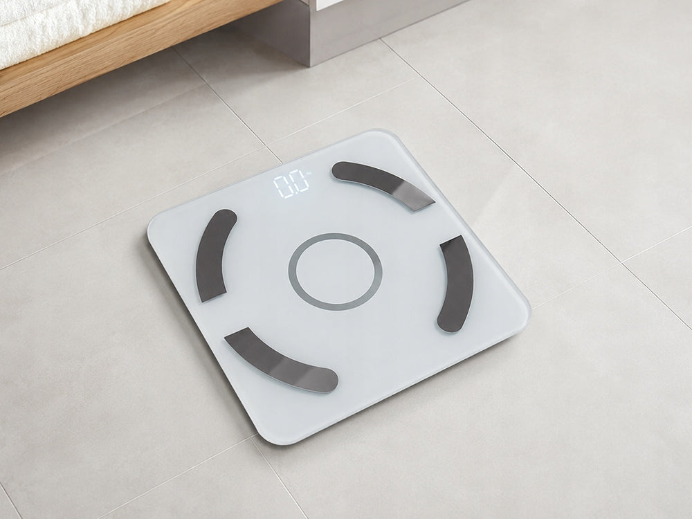 BATHROOM SCALE ANALYTICAL ELECTRONIC BLUETOOTH APPLICATION SMART 180kg Brand Verk Group