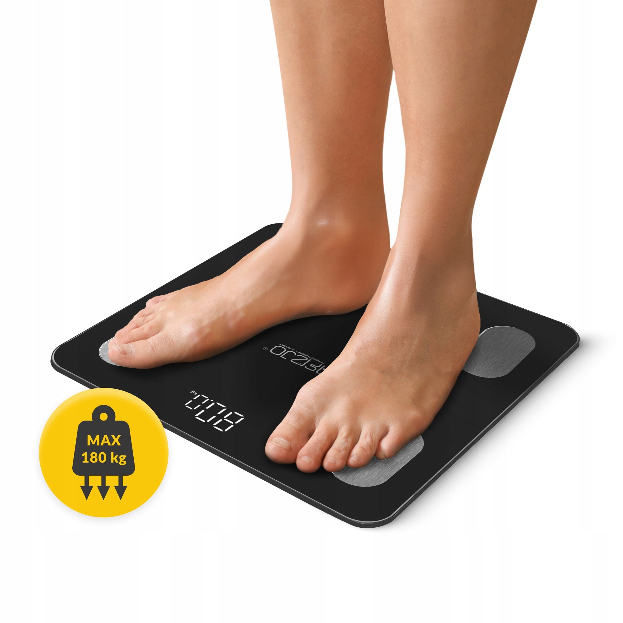 BATHROOM SCALE ANALYTICAL ELECTRONIC BLUETOOTH GLASS BMI SMART LITE EAN (GTIN) 5905973404044