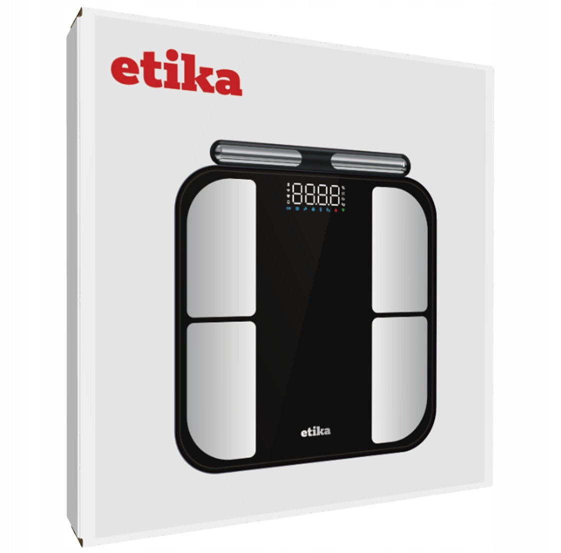 BATHROOM SCALE ANALYTICAL ELECTRONIC FAT MEASUREMENT BMI APPLICATION PL Brand Etika