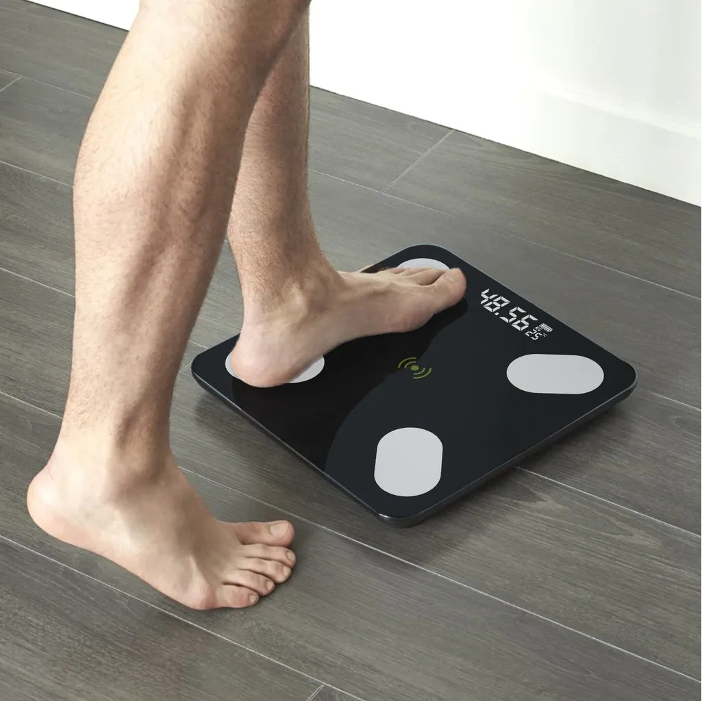 BATHROOM SCALE ANALYTICAL SLIM 180KG SMART+ 31in1 ANDROID iOS PRECISE Packaging status original