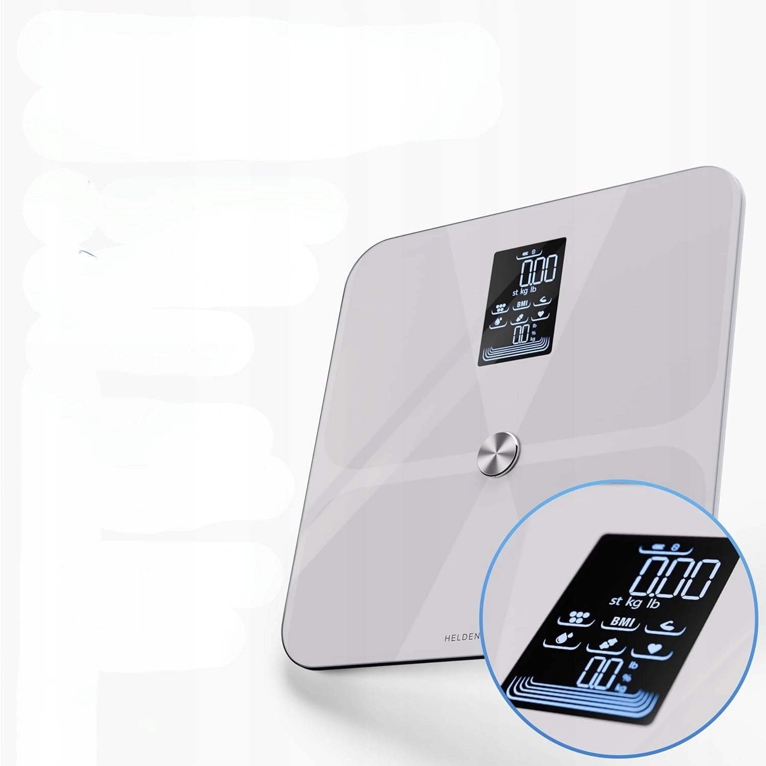 BATHROOM SCALE ANALYTICAL SLIM 180KG SMART ELECTRONI WATER FAT MEASUREMENT EAN (GTIN) 4260492721135