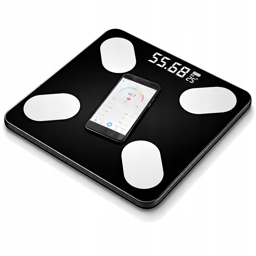BATHROOM SCALE ANALYTICAL SMART+ APPLICATION in Polish 180KG Manufacturer code SI0000047