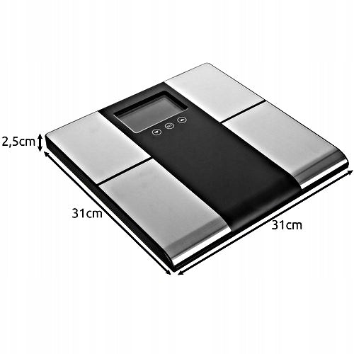 BATHROOM SCALE ANALYTICAL UP TO 225kg ELECTRONIC WITH LCD MEASUREMENTS BMI EAN (GTIN) 5906099150747