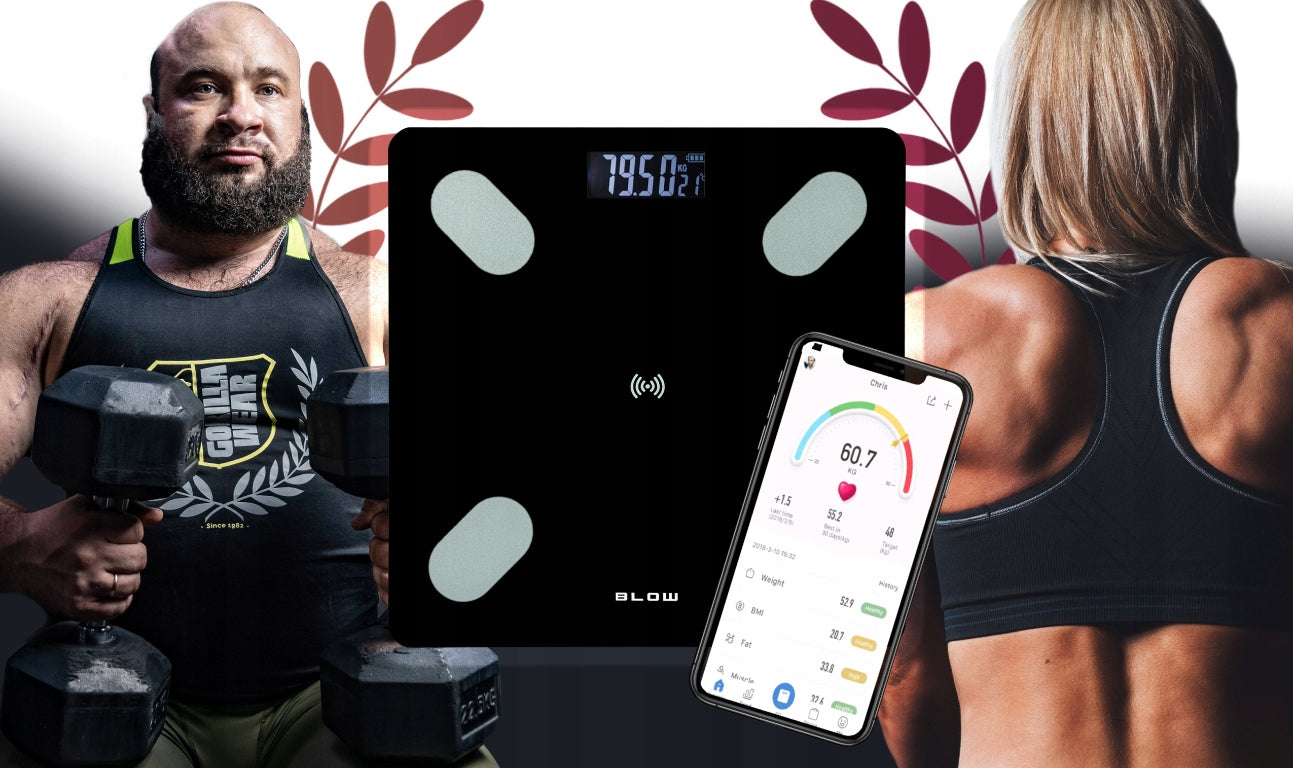 BATHROOM SCALE BLUETOOTH SMART 180KG SMART ANALYTICAL 25in1 EAN (GTIN) 5907274341363