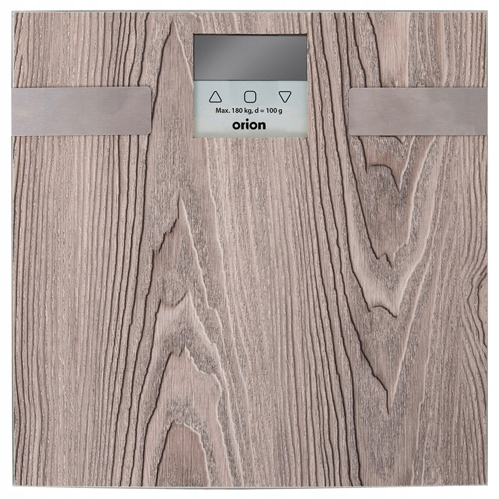 BATHROOM SCALE DIGITAL GLASS 30X30 CM 180 KG MEASUREMENT BMI Additional features non-slip base measuring muscle mass fat level measurement water level measurement user recognition overload indicator low battery indicator measurement memory