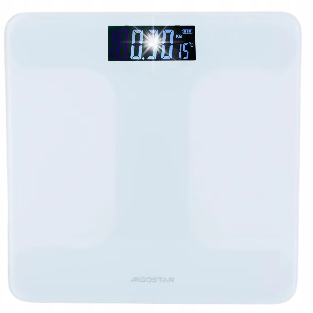 BATHROOM SCALE Devin FOR BODY WEIGHT MEASUREMENT UP TO 180KG LCD DISPLAY