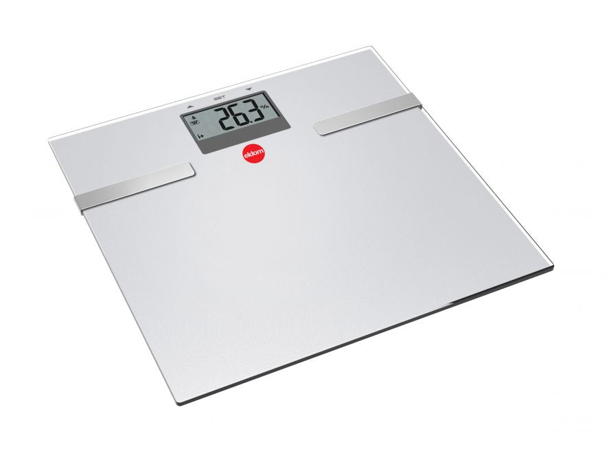 BATHROOM SCALE ELDOM TWO130 BMI White