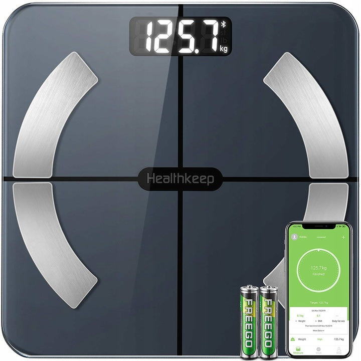 BATHROOM SCALE ELECTRONIC ANALYTICAL SMART GLASS BLUETOOTH HEALTH EAN (GTIN) 5907052562065