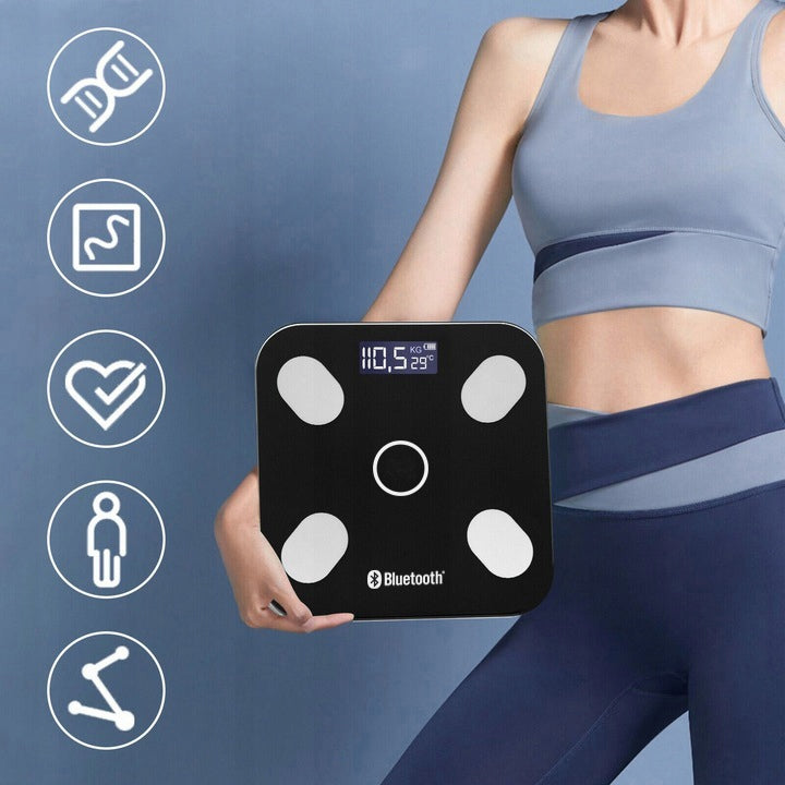 BATHROOM SCALE ELECTRONIC ANALYTICAL WATER FAT MEASUREMENT BMI 180 KG Manufacturer code B8200