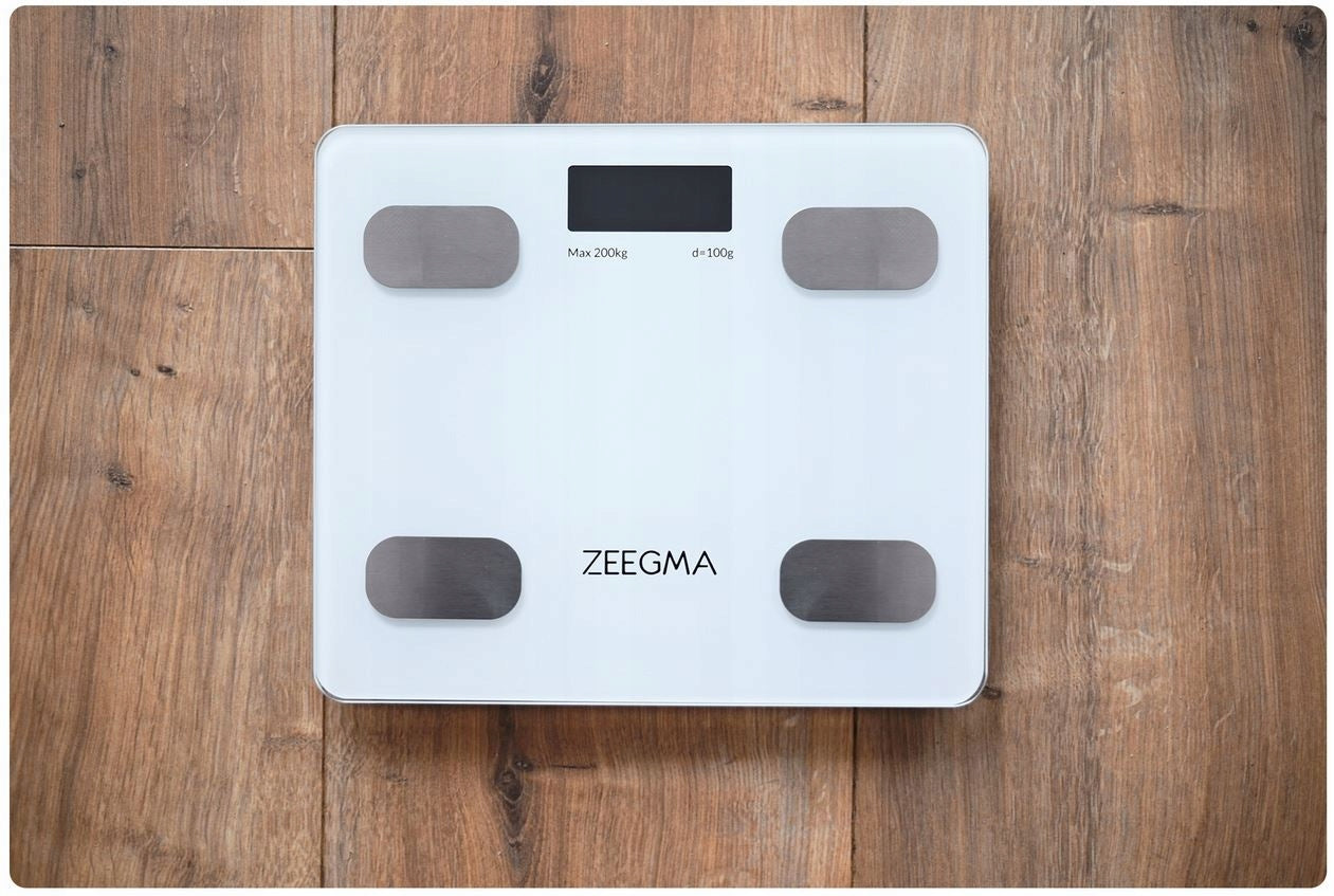 BATHROOM SCALE GLASS ANALYTICAL GEWIT 17w APKA for iOS ANDROID BLUETOOTH Packaging status original