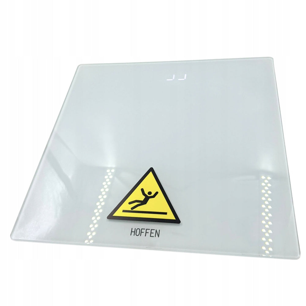 BATHROOM SCALE HOFFEN WHITE WITH LED DISPLAY 150 KG Brand Hoffen