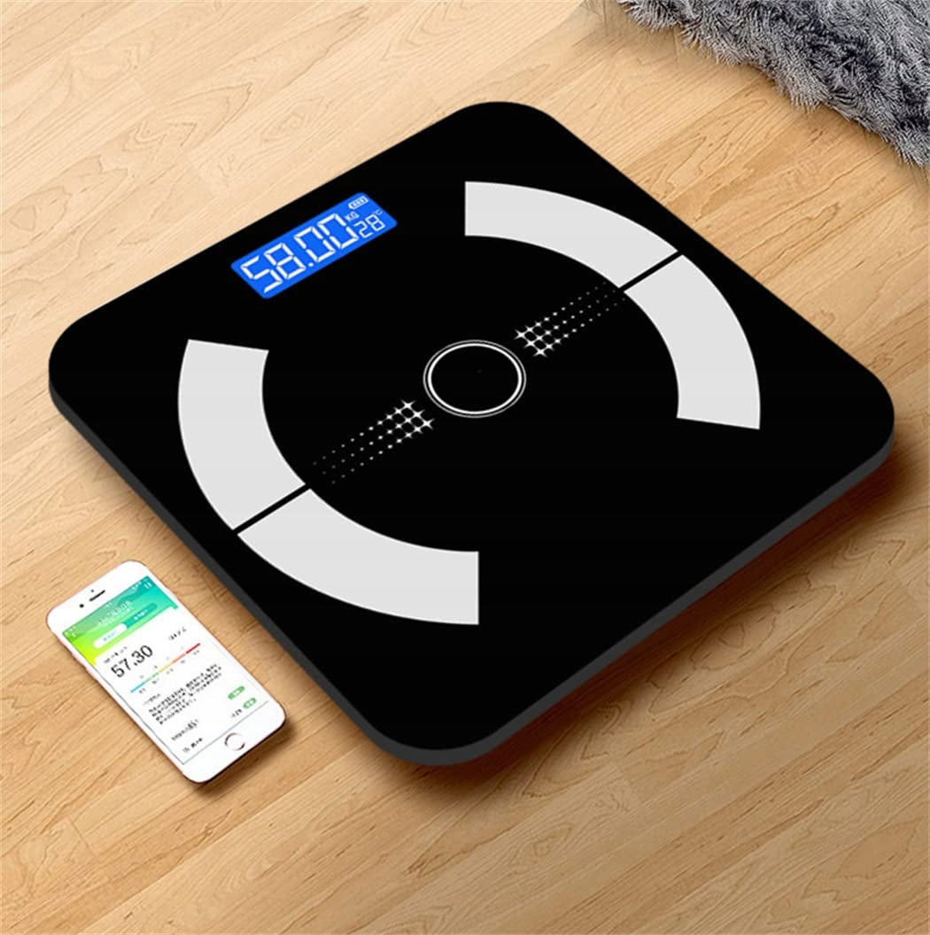 BATHROOM SCALE PRECISE SCALE FOR MEASURING USB BLUETOOTH BODY FAT Packaging status original