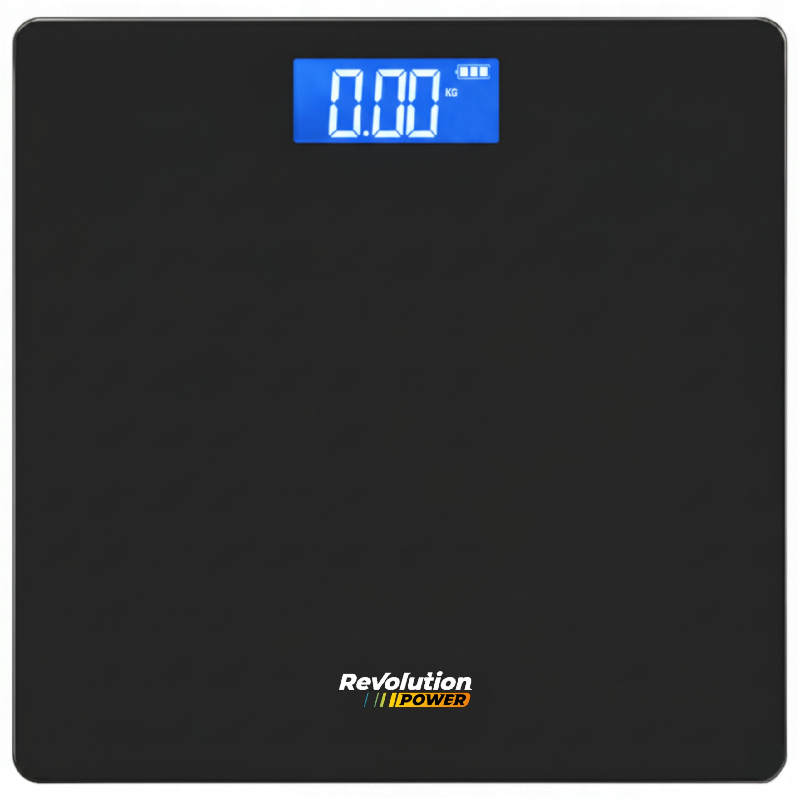 BATHROOM SCALE REVOLUTION 180KG GLASS LED SLIM DESIGN PRECISION