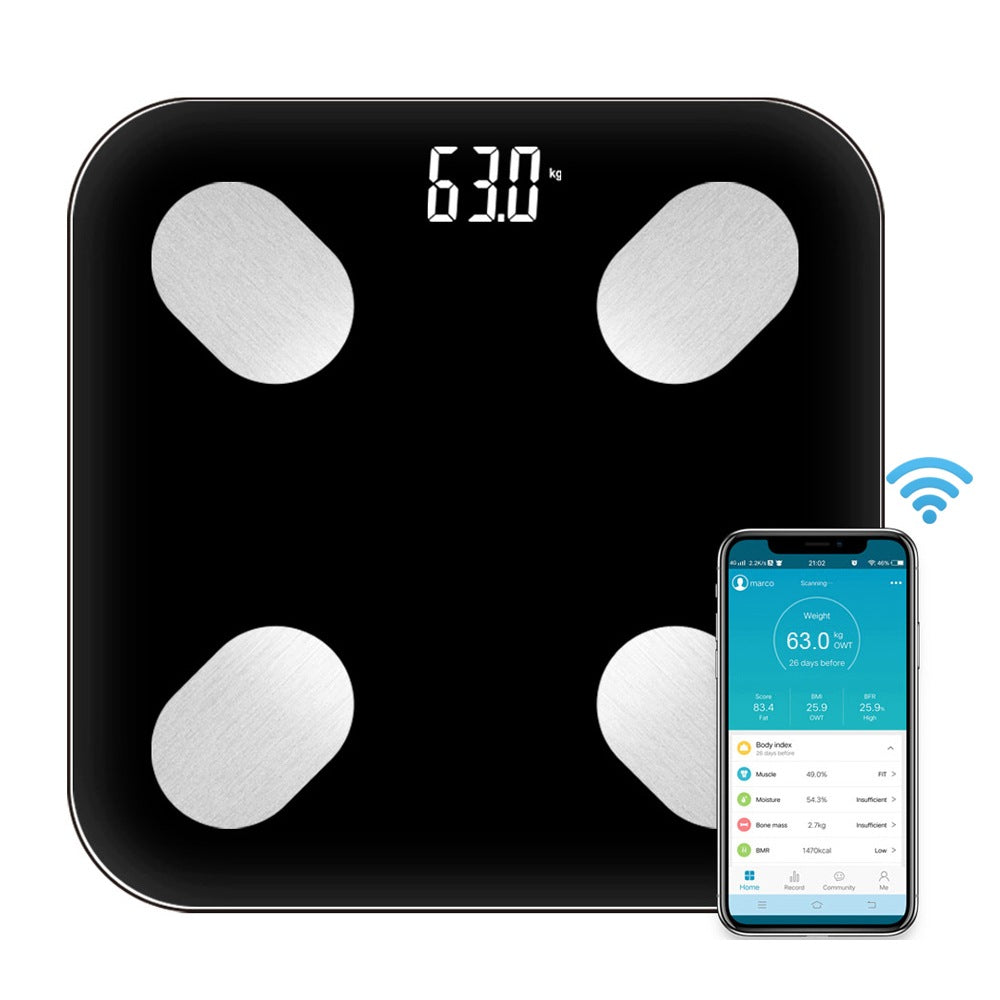 BATHROOM SCALE SMART PRECISION ANALYTICAL BT ELECTRONIC LCD