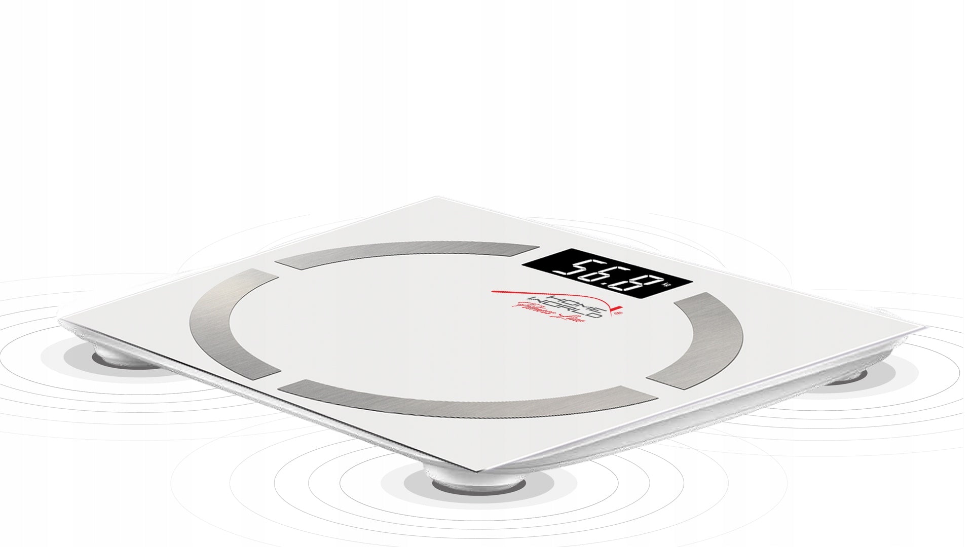 BATHROOM SCALE analytical electronic 12in1 APPLICATION in Polish TECH-MED Packaging status original