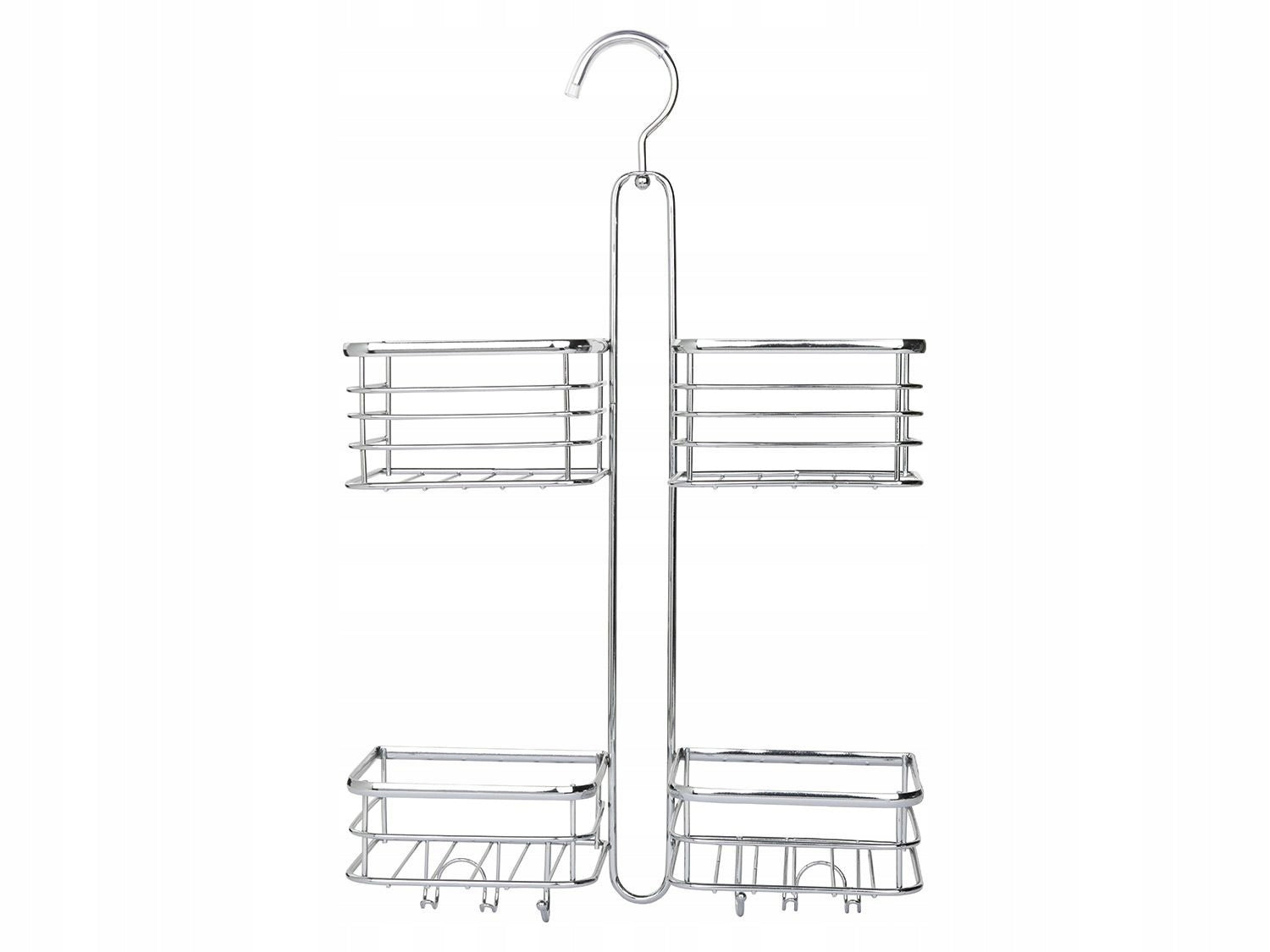 BATHROOM SHELF BOOKCASE Stand 4x BASKET 2 levels Brand Miomare