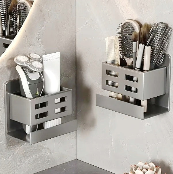 BATHROOM SHELF ORGANIZER BRUSH RACK SELF-ADHESIVE COSMETICS EAN (GTIN) 5905902608529