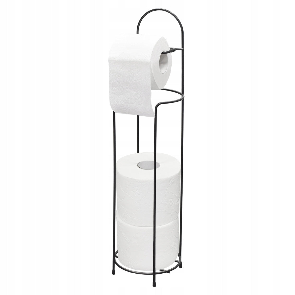 BATHROOM STAND FOR PAPER, BLACK, SEPIO MODEL Kind freestanding