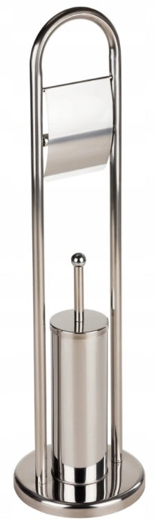 BATHROOM STAND HOLDER PAPER BRUSH TOILET