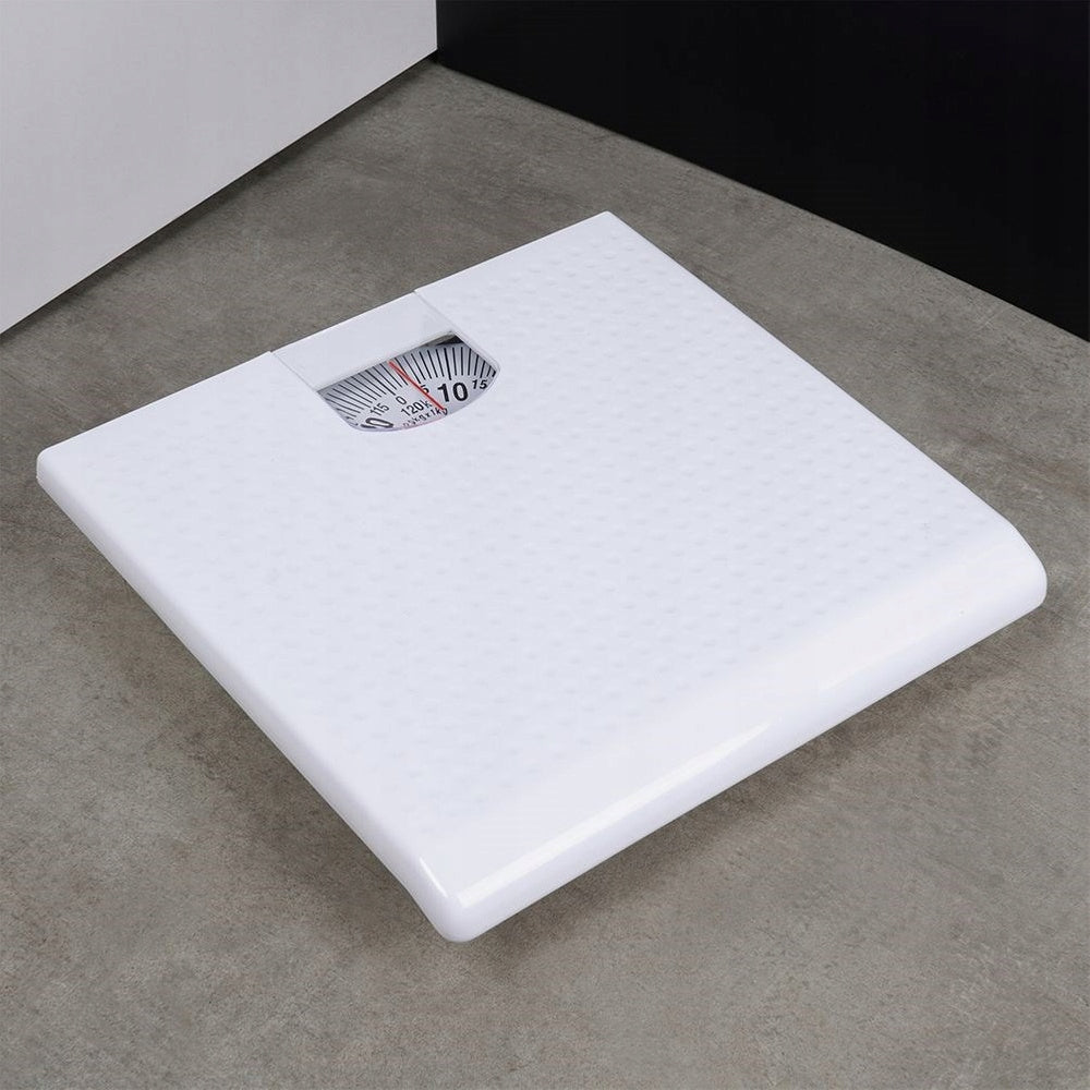 BATHROOM Scale White Mechanical Manual Traditional Analog 120 kg Packaging status original