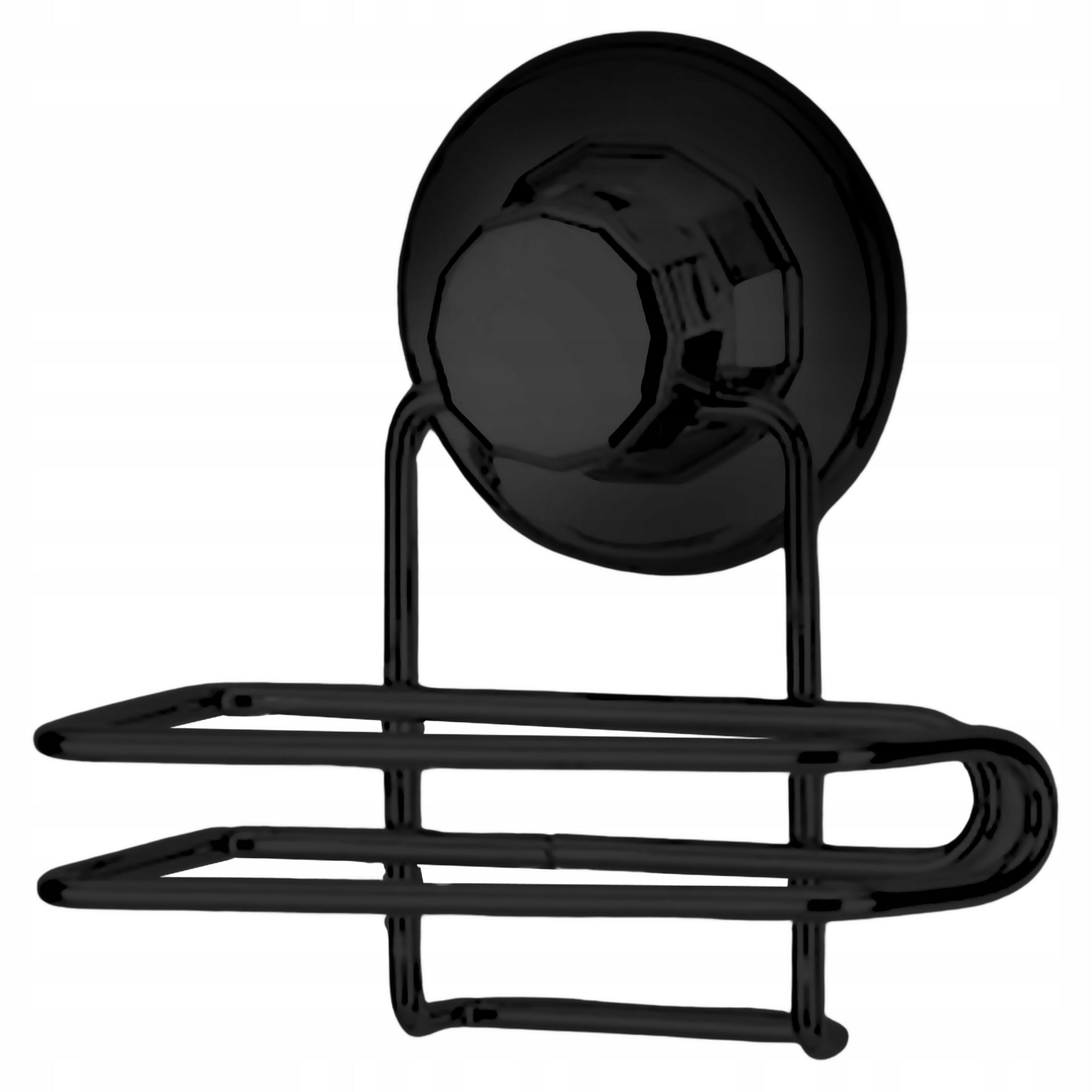 BATHROOM TOILET PAPER HOLDER BLACK WITHOUT DRILLING METAL LOFT Manufacturer code 1393UCHPRETOA