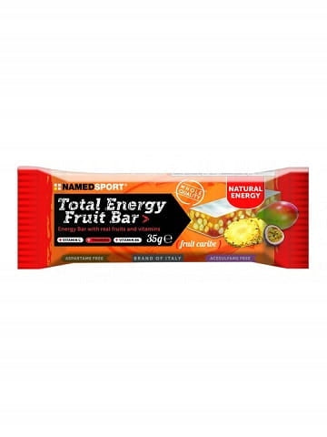 BATON Total Energy Fruit Bar NAMEDSPORT 35g fruit caribe