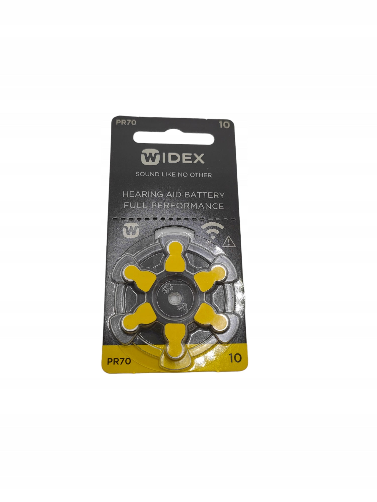 BATTERIES WIDEX 10 12PCS. FOR HEARING AIDS EAN (GTIN) 5000252103677