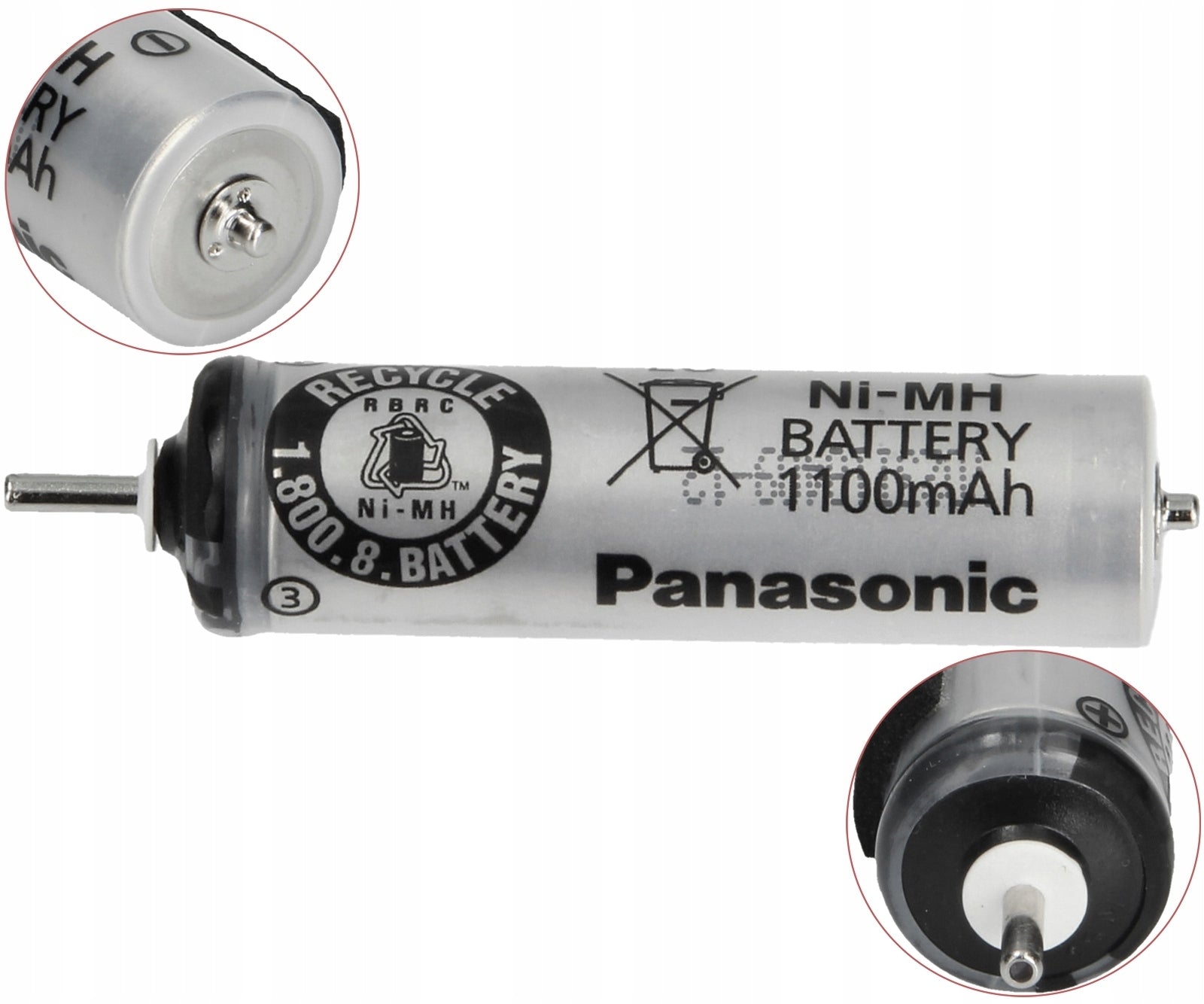 BATTERY 1100mAh toothbrush PANASONIC