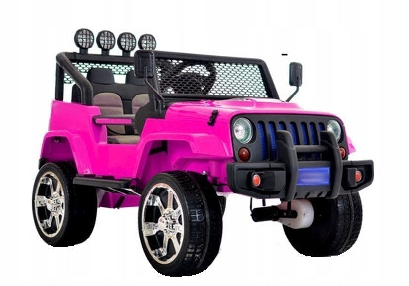 BATTERY CAR JEEP S2388 BABY CAR 4X4 PILOT EVA LEATHER